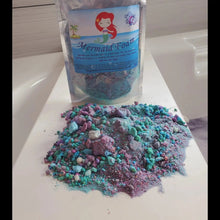 Load image into Gallery viewer, Mermaid Bath Bomb Foam Pretty Whimsical
